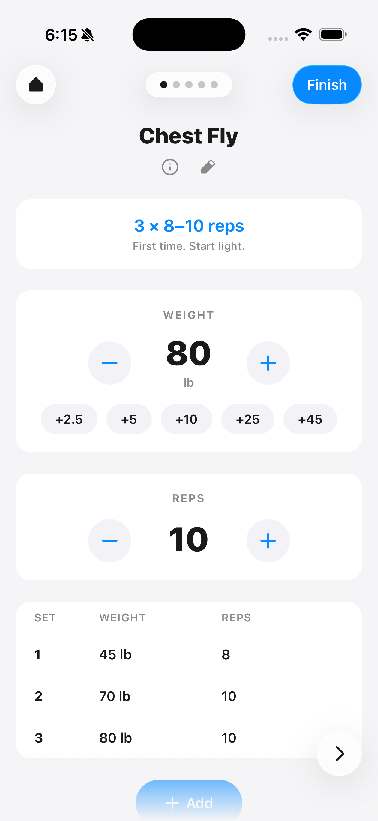 Track screen
